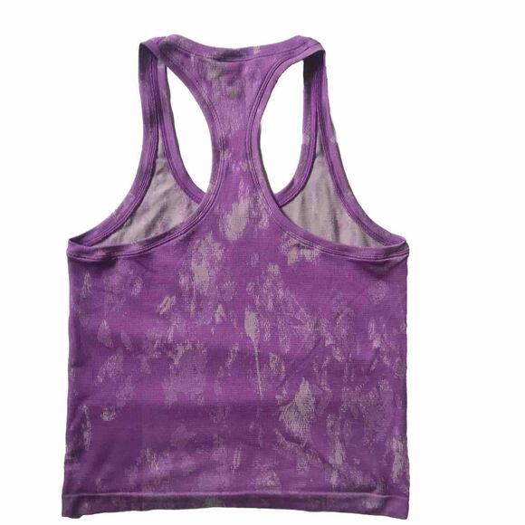 Lululemon Shadow Bloom Moonlit Magenta Swiftly Tech Racerback Tank 2.0 Race SZ 8 - Picture 2 of 7